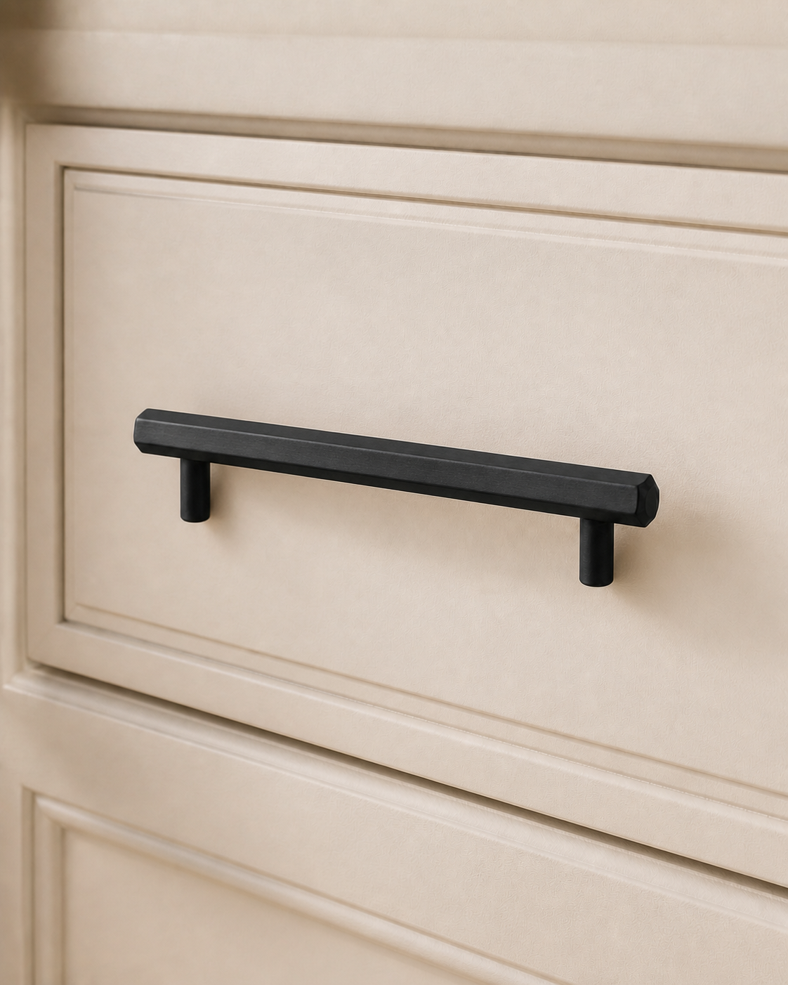 Esagono Solid Brass Hexagonal Pull Family