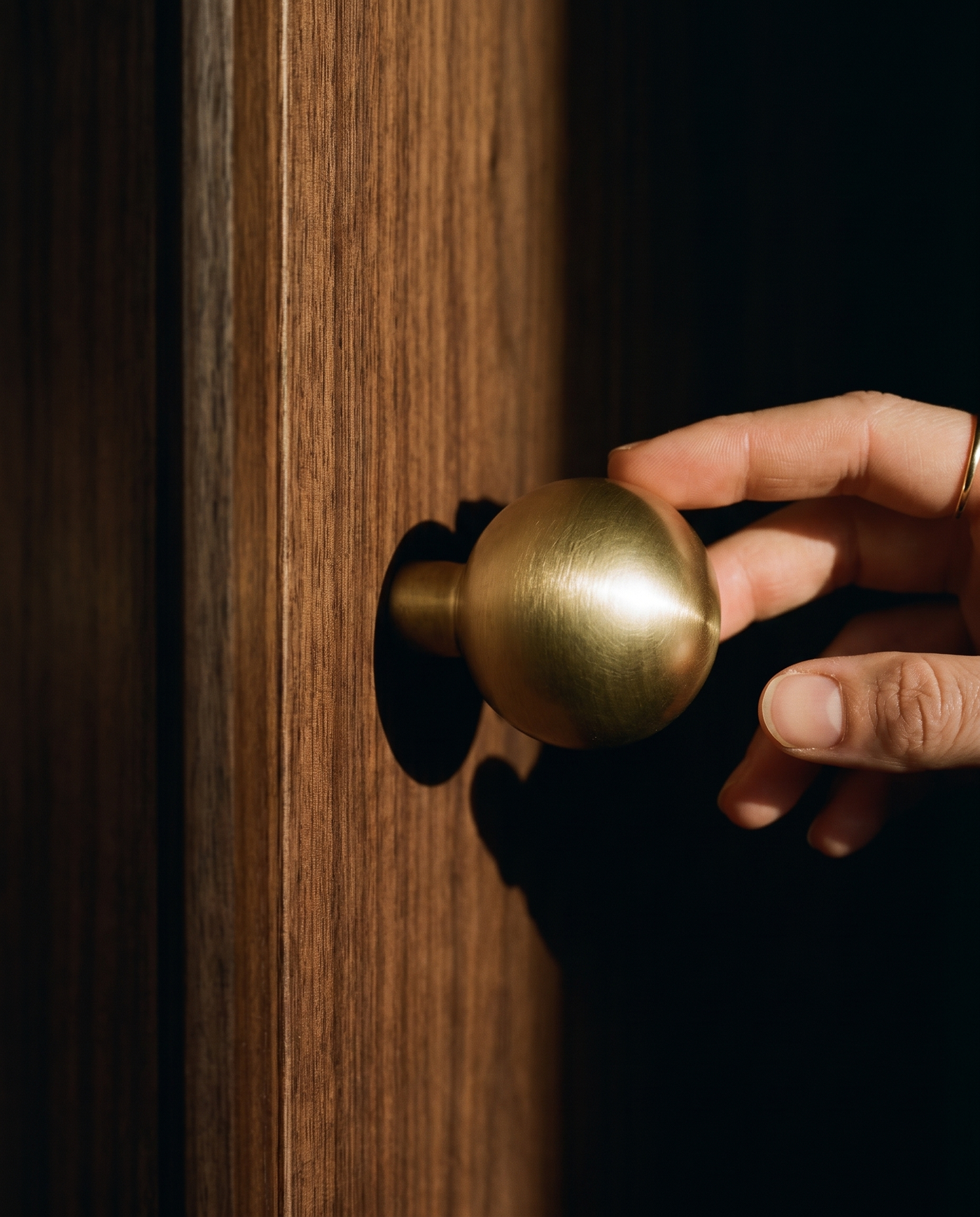 Orbita Solid Brass Ball Knob