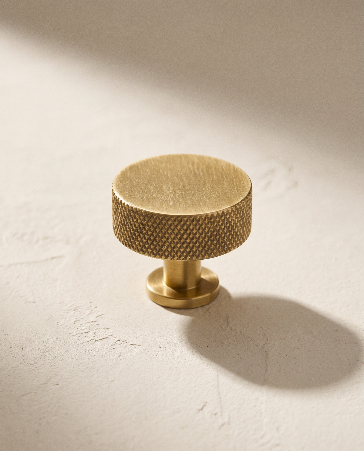 Erona Knurled Disc Cabinet Knob