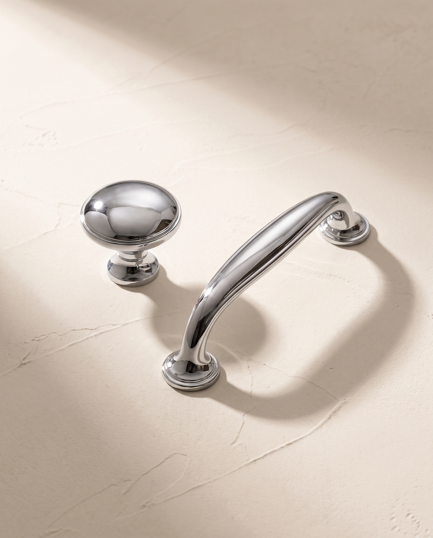 Paloma Polished Knob and Pull