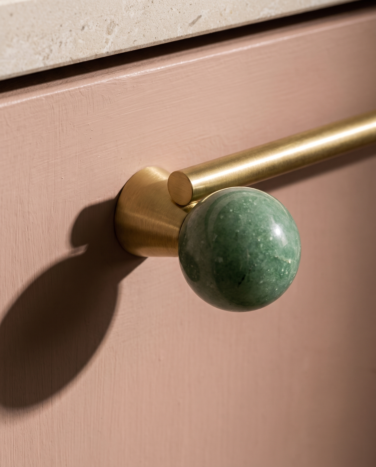 Avena Stone Sphere Cabinet Series