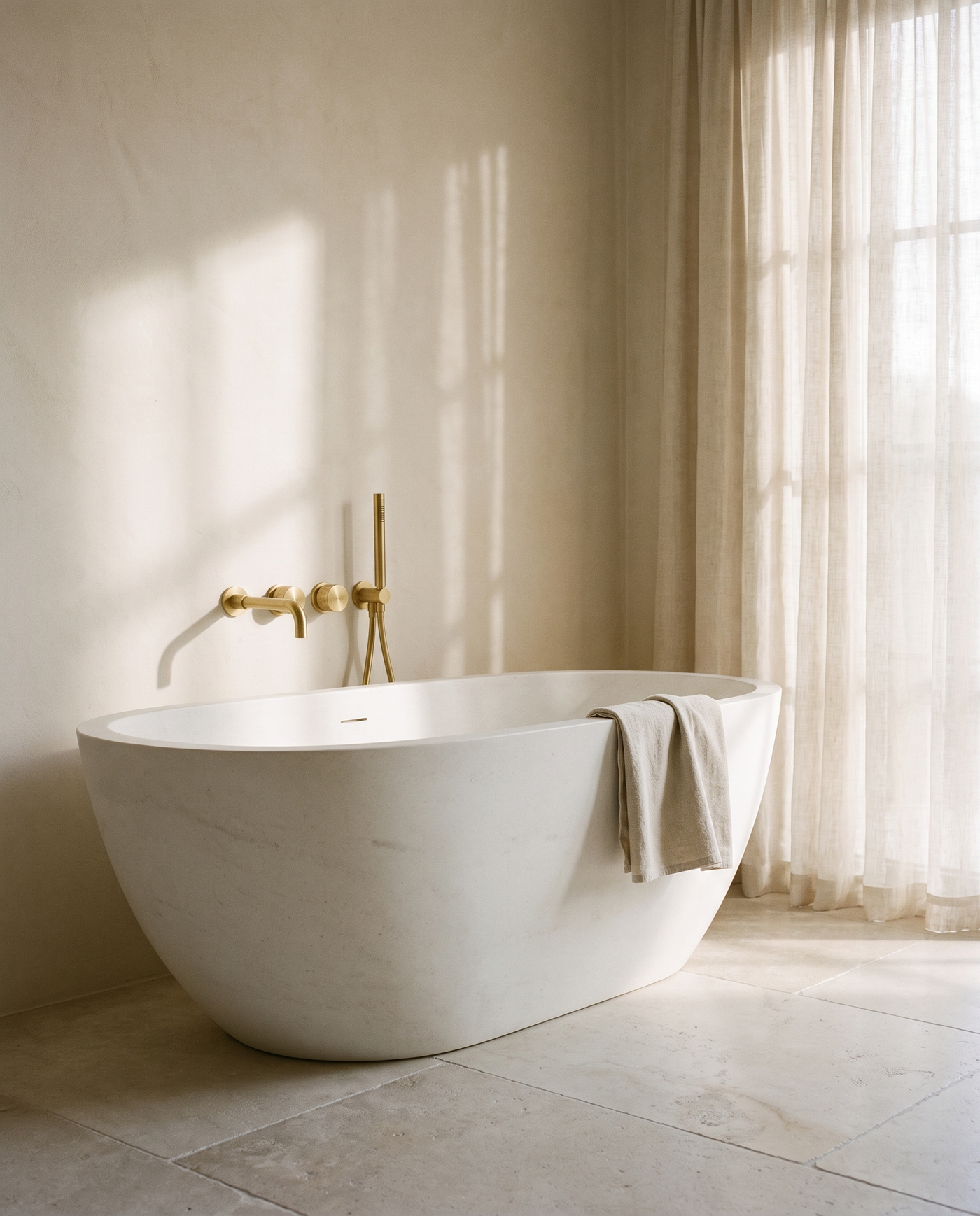 Canto Concealed Bath Mixer with Hand Shower