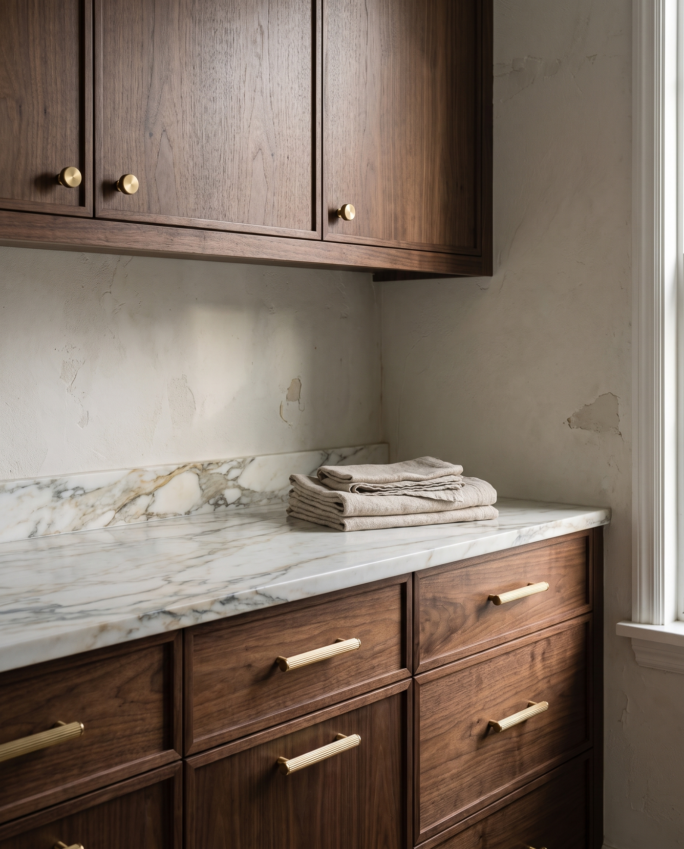 Rilievo Fine-Reeded Solid Brass Cabinet Family