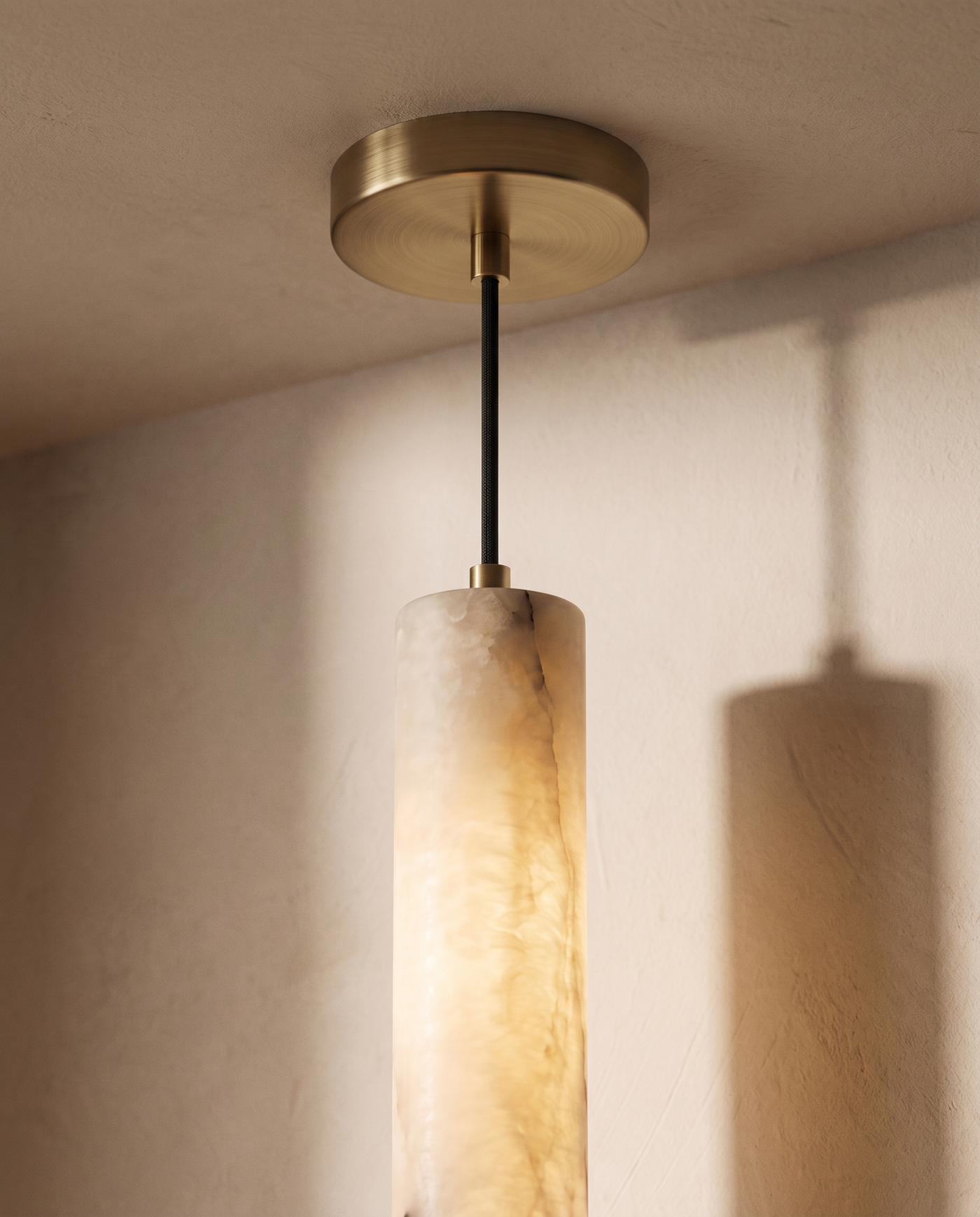 Stelo Alabaster Pendant Light