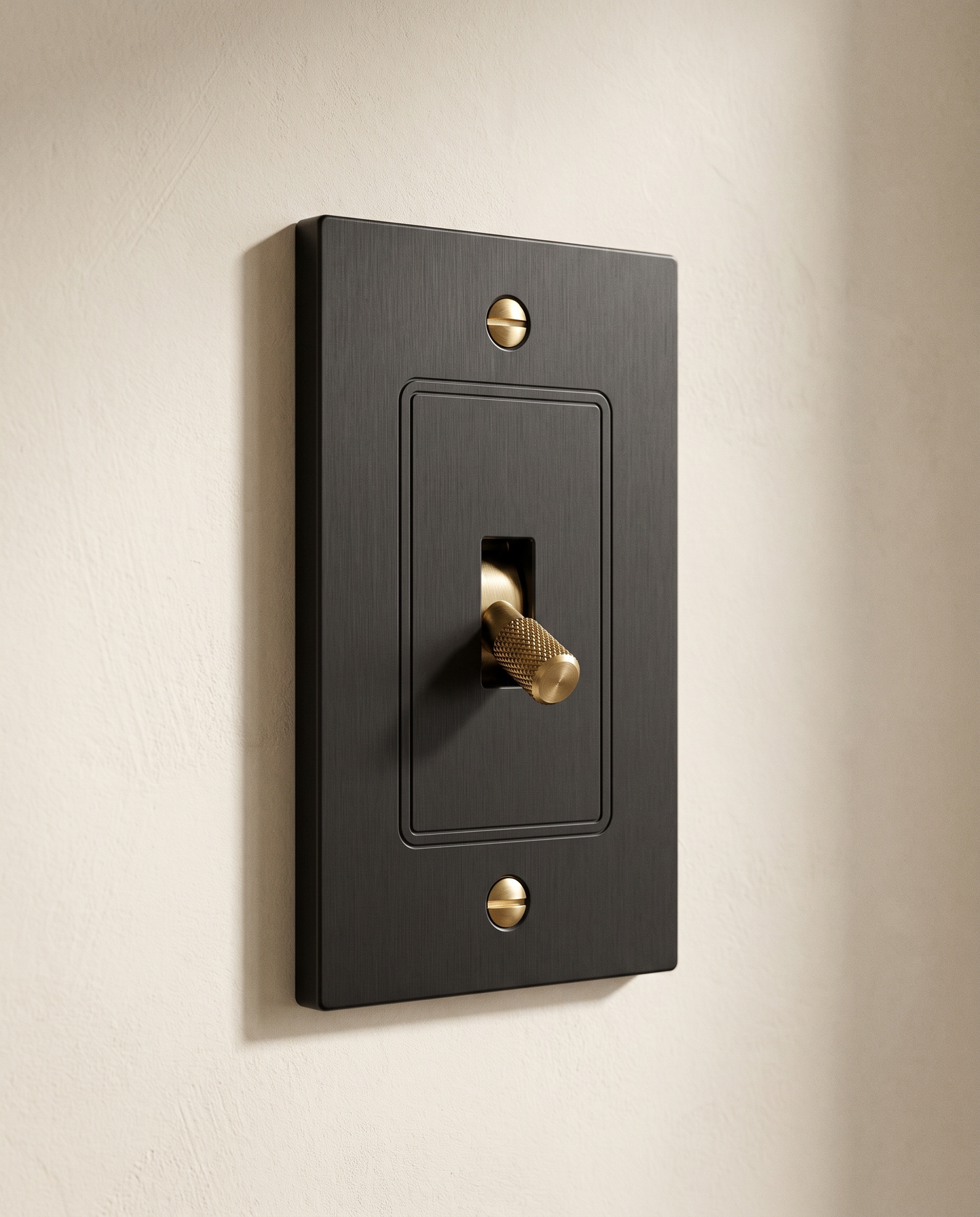 Brio Brass Toggle Switch