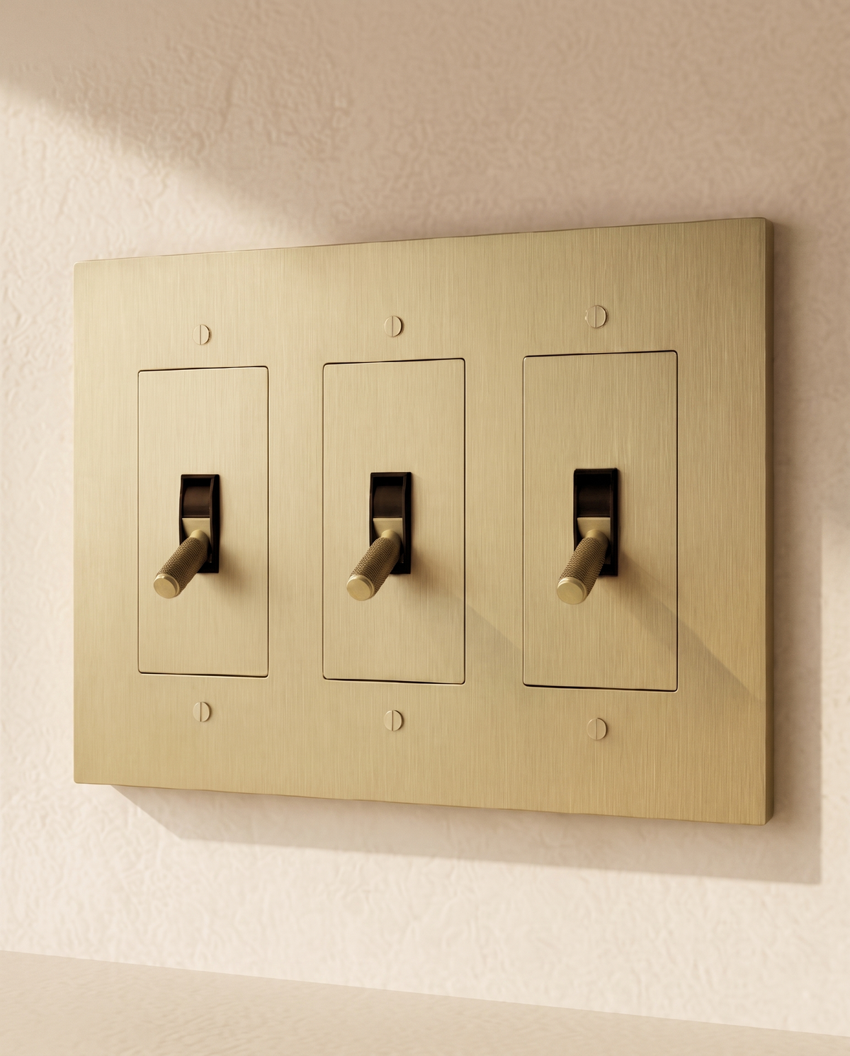 Brio Brass Toggle Switch