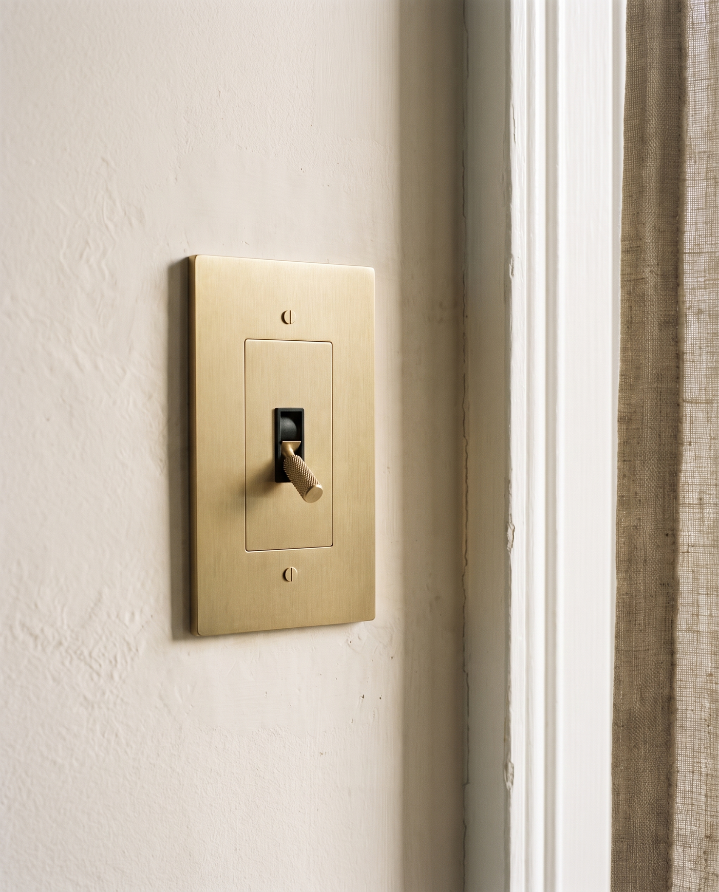 Brio Brass Toggle Switch