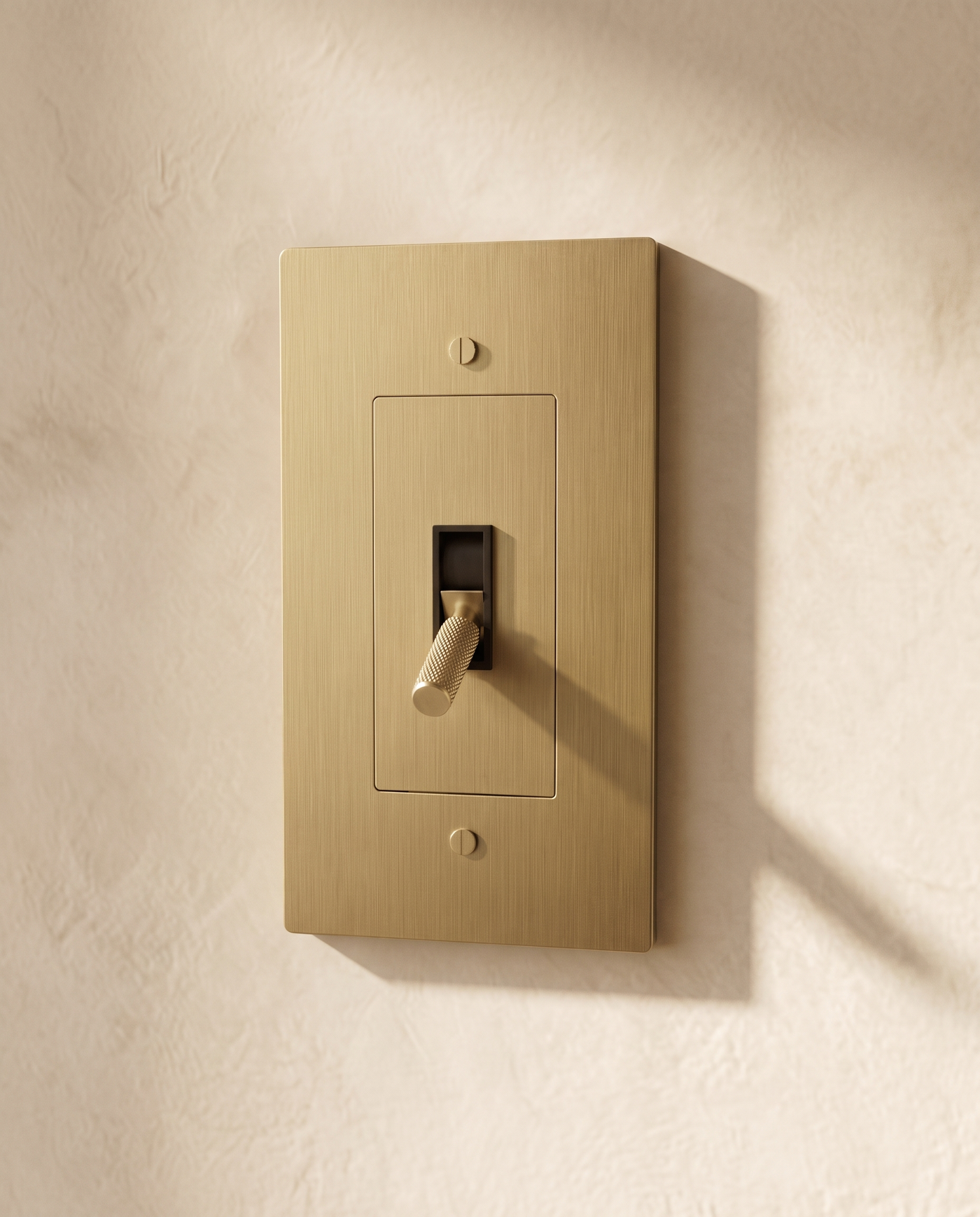 Brio Brass Toggle Switch