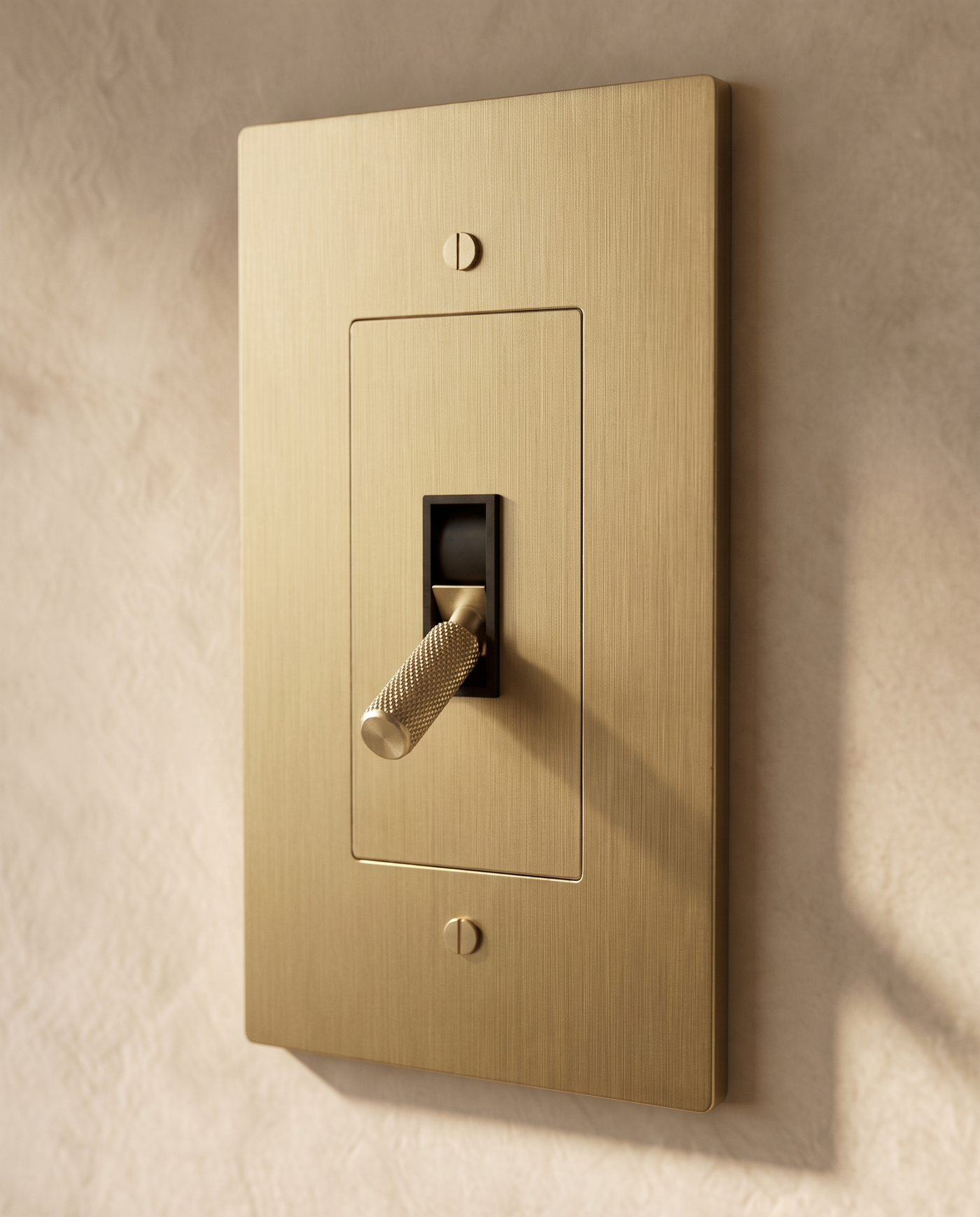 Brio Brass Toggle Switch
