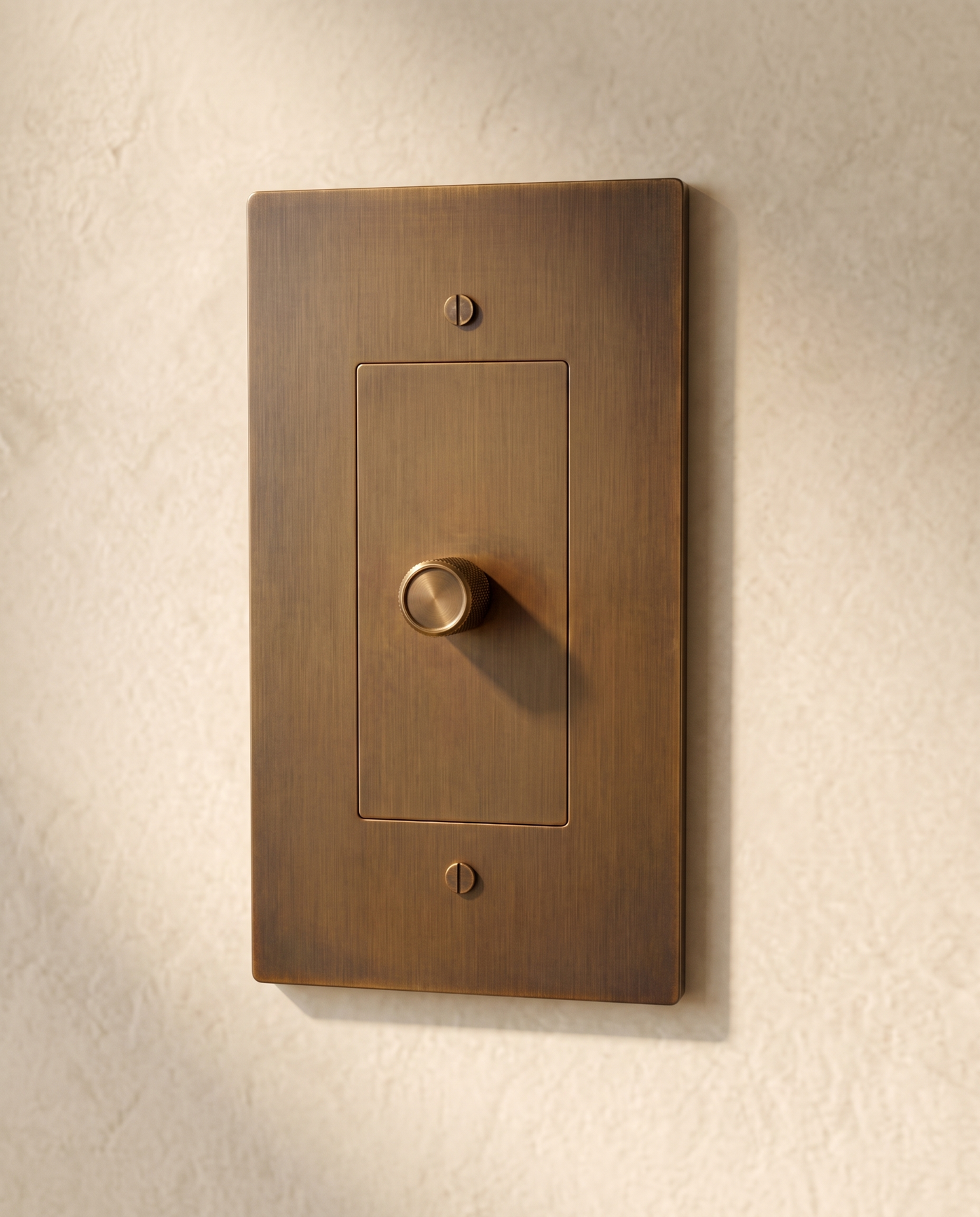 Brio Brass Rotary Dimmer