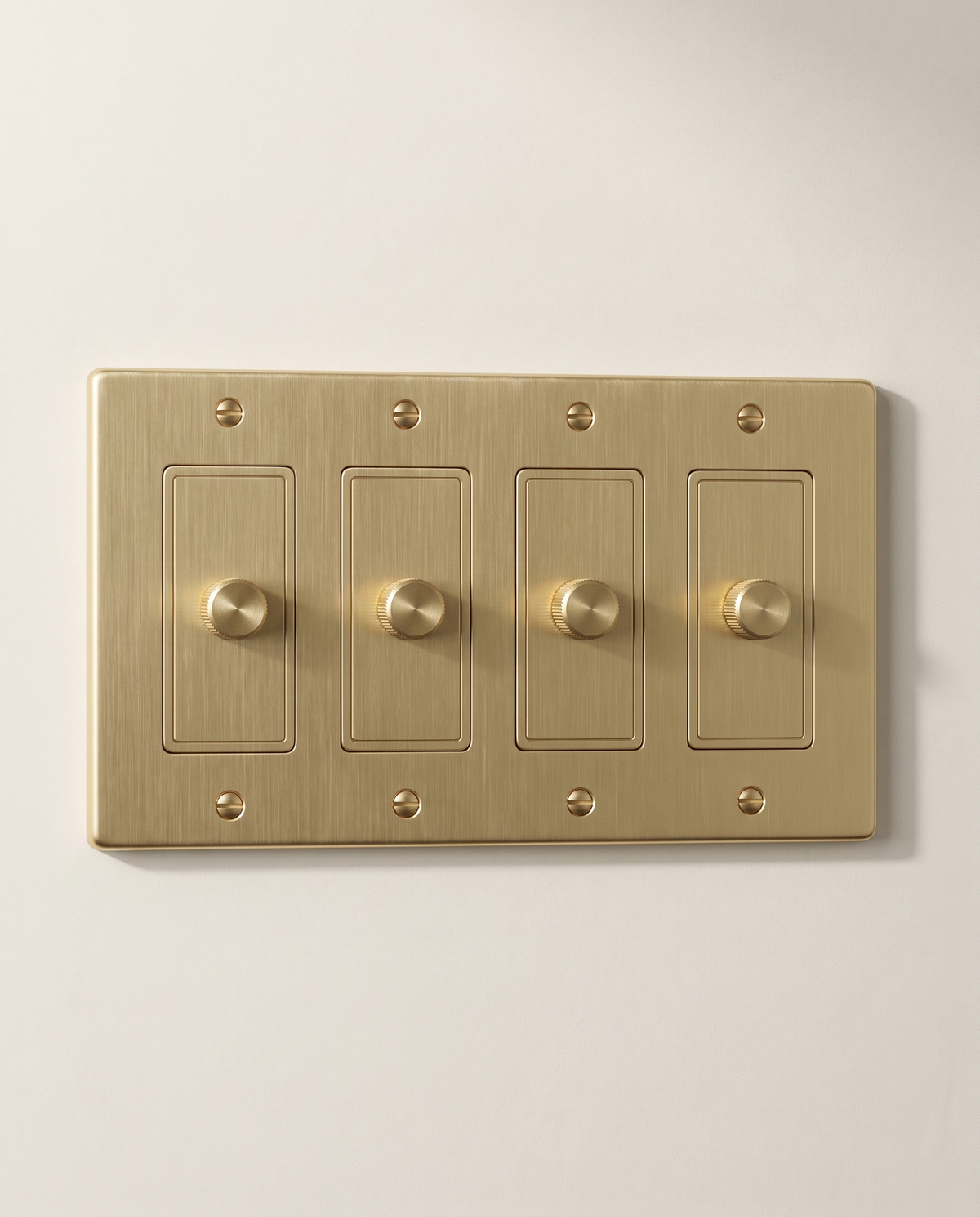 Brio Brass Rotary Dimmer