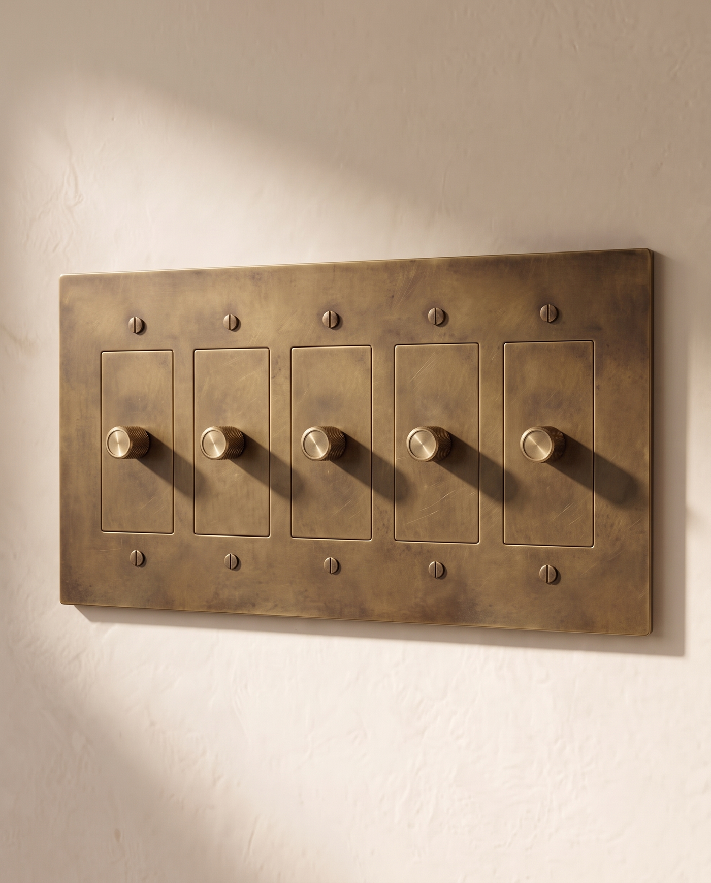 Brio Brass Rotary Dimmer