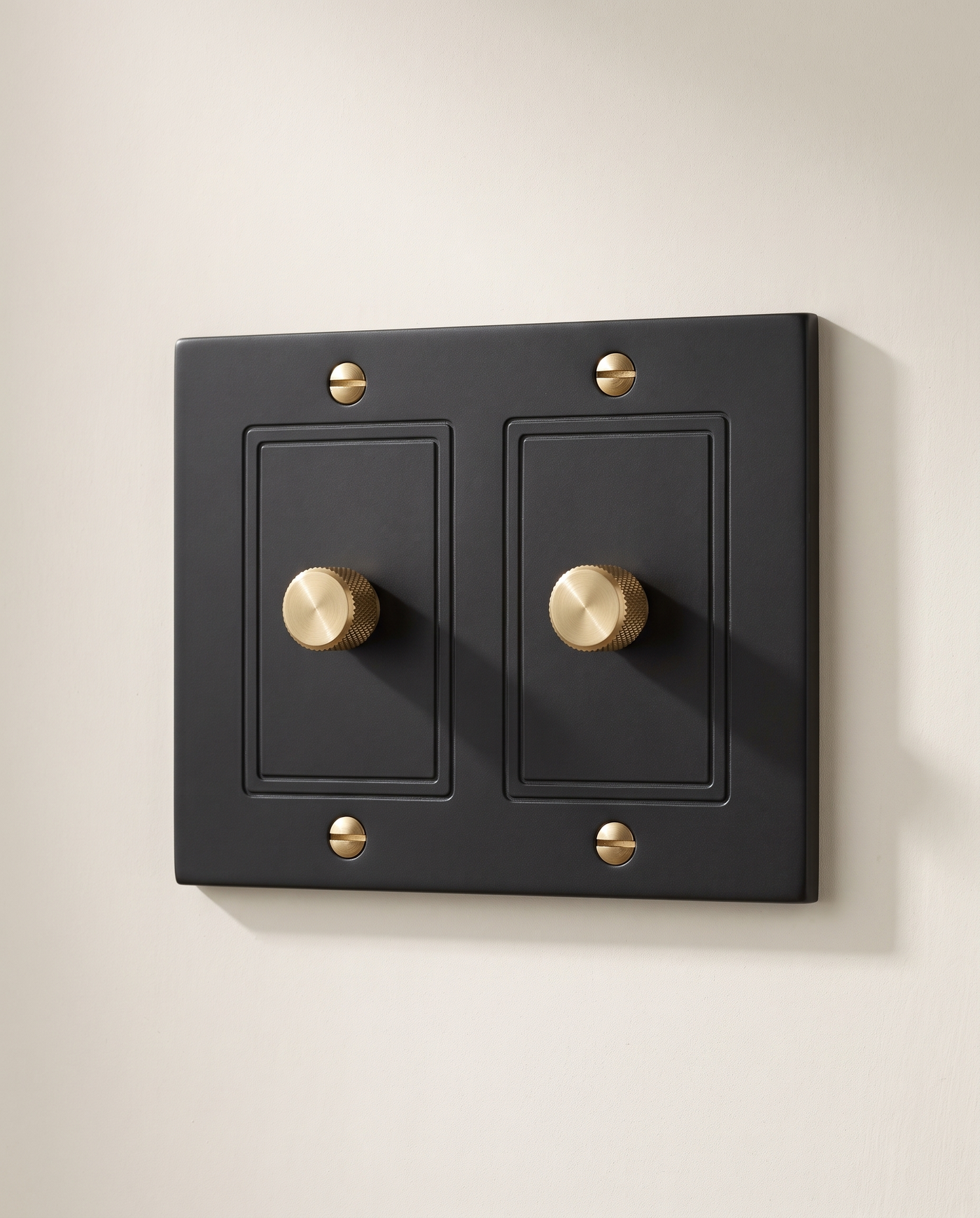 Brio Brass 3 Way Rotary Dimmer