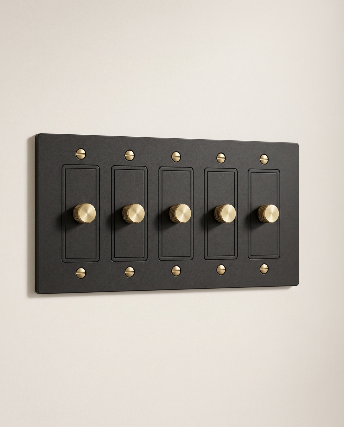 Brio Brass 3 Way Rotary Dimmer