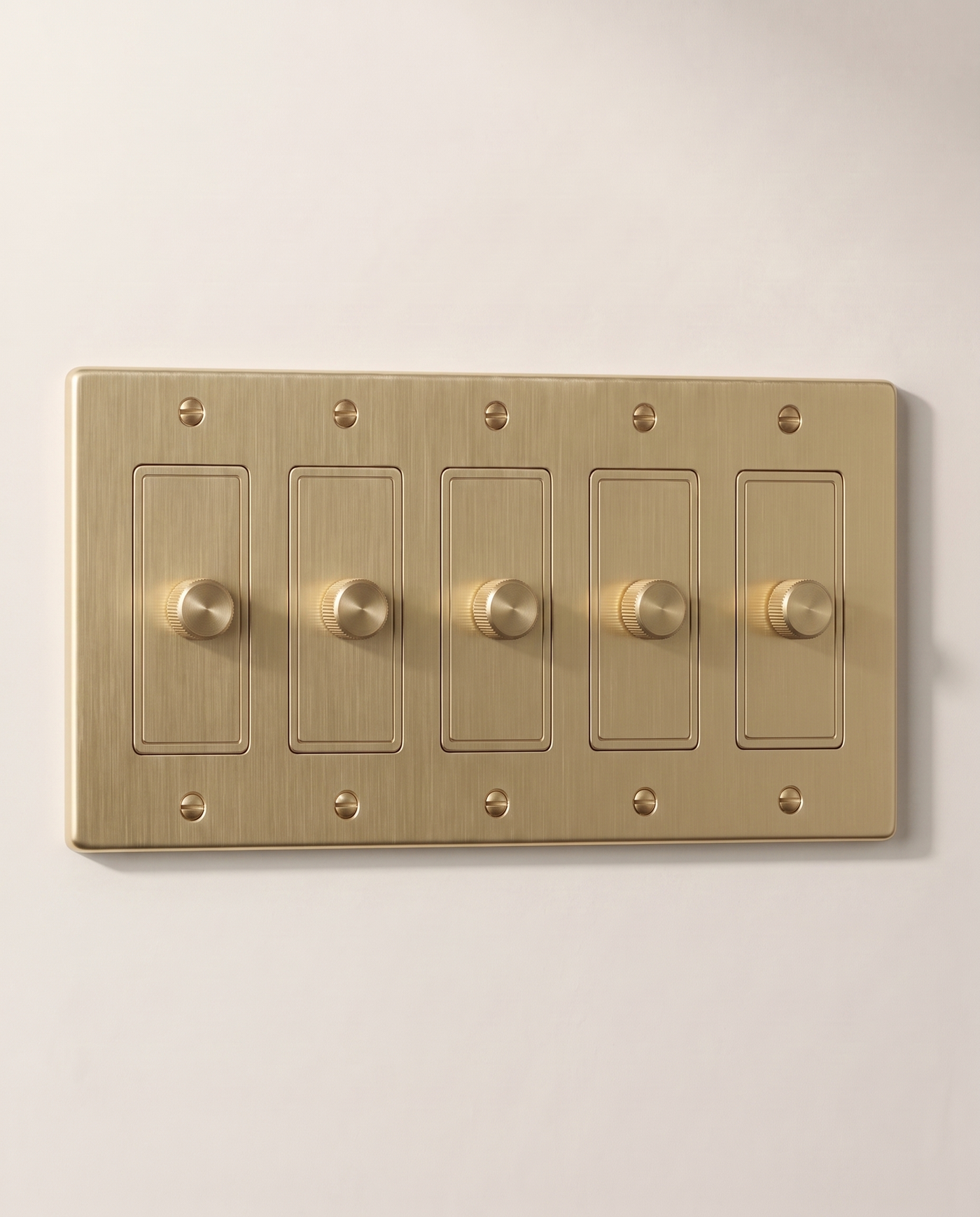 Brio Brass Rotary Dimmer