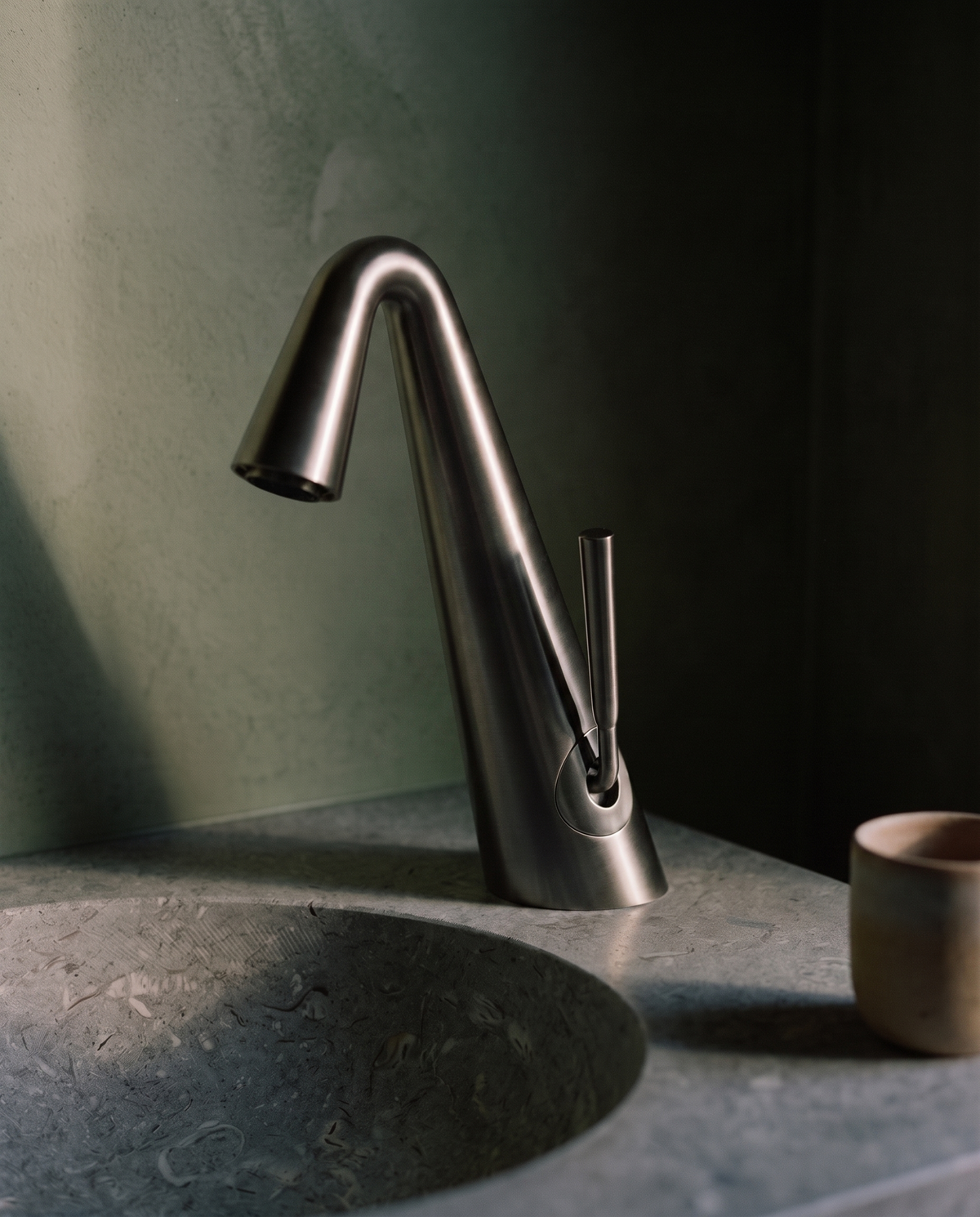 Sera Sculpted Basin Mixer