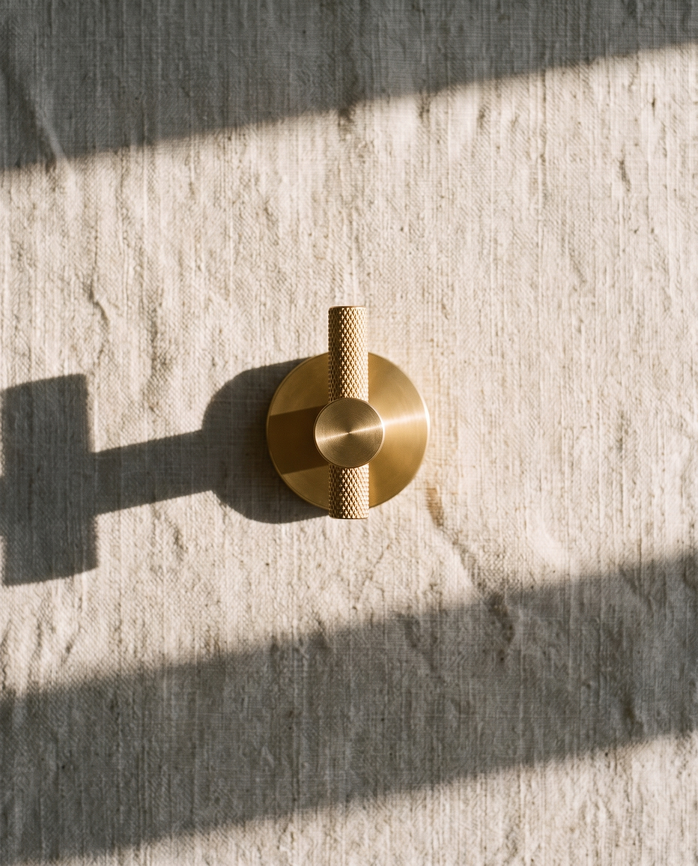 Cadenza Knurled Brass Bathroom Accessory Suite