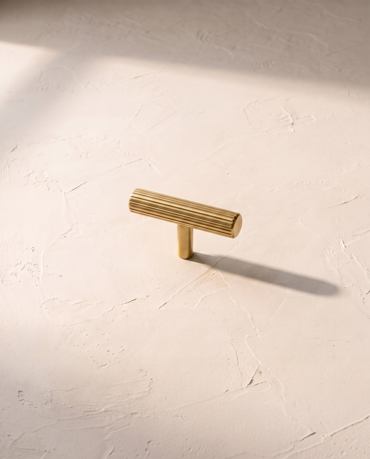Novara Grooved Solid Brass Cabinet and Appliance Pull