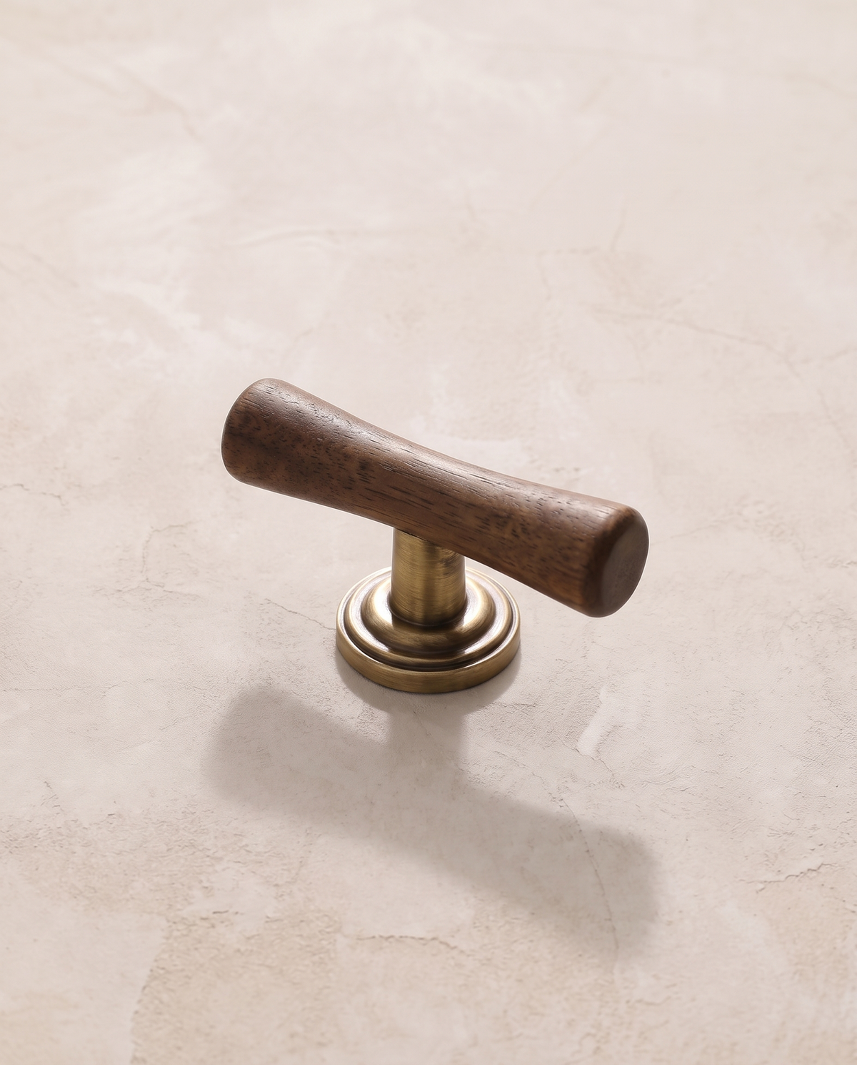 Tesa Walnut and Antique Brass Cabinet Family