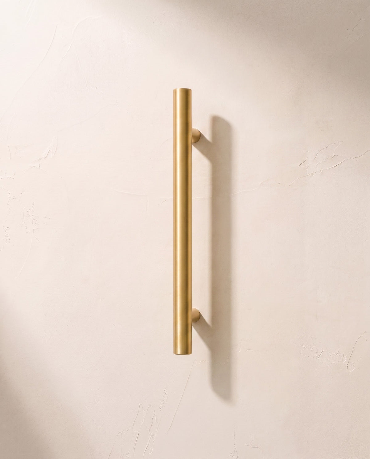 Linea Solid Brass T-Bar Cabinet Handle Family