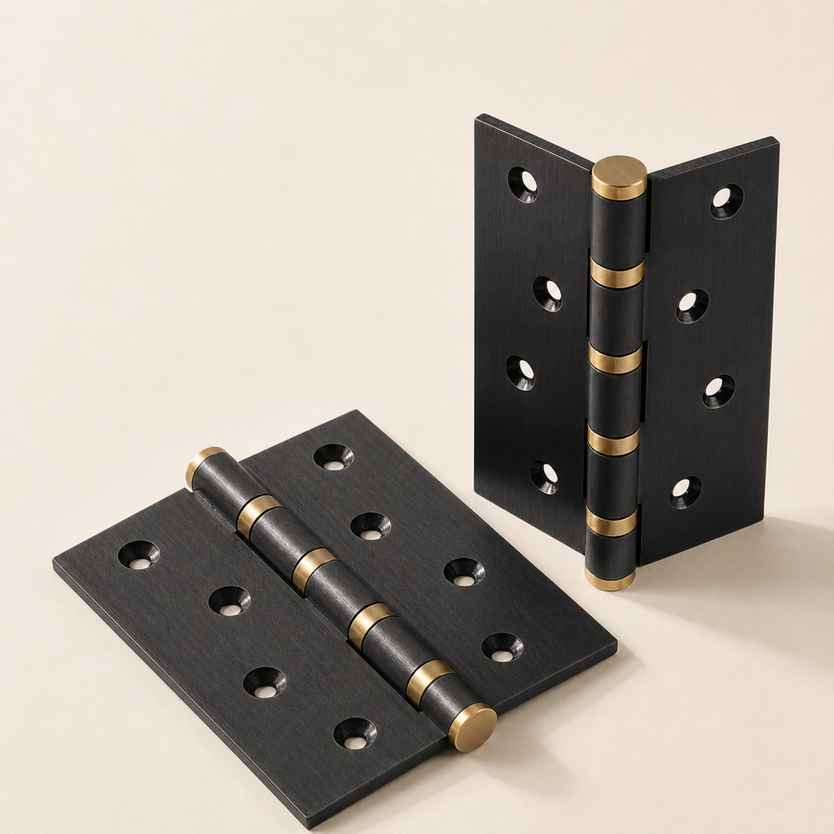 Sarto Solid Brass Ball-Bearing Door Hinge Pair