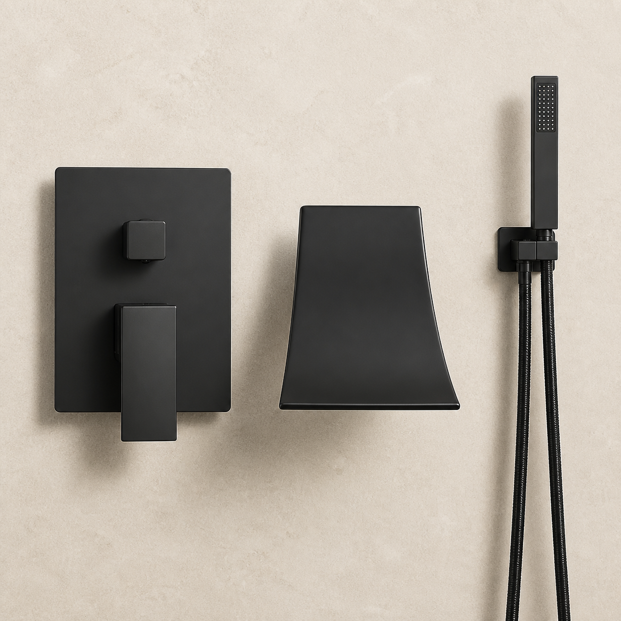 Vetra Concealed Waterfall Bath System