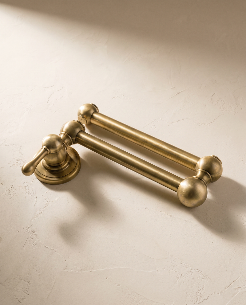 Valdo Wall-Mounted Brass Pot Filler