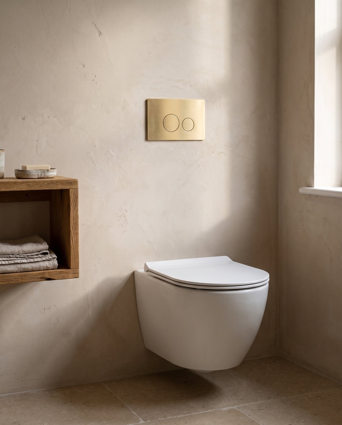 Strata Dual-Flush Plate