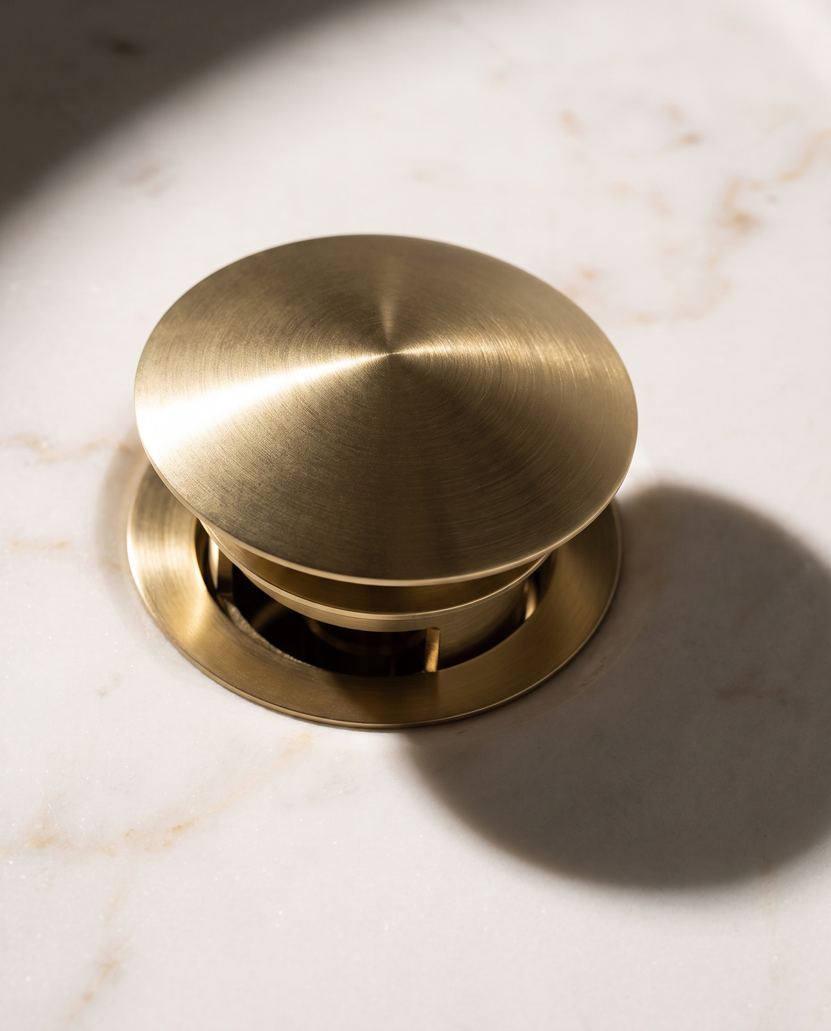 Vero Brushed Gold Pop-Up Basin Waste