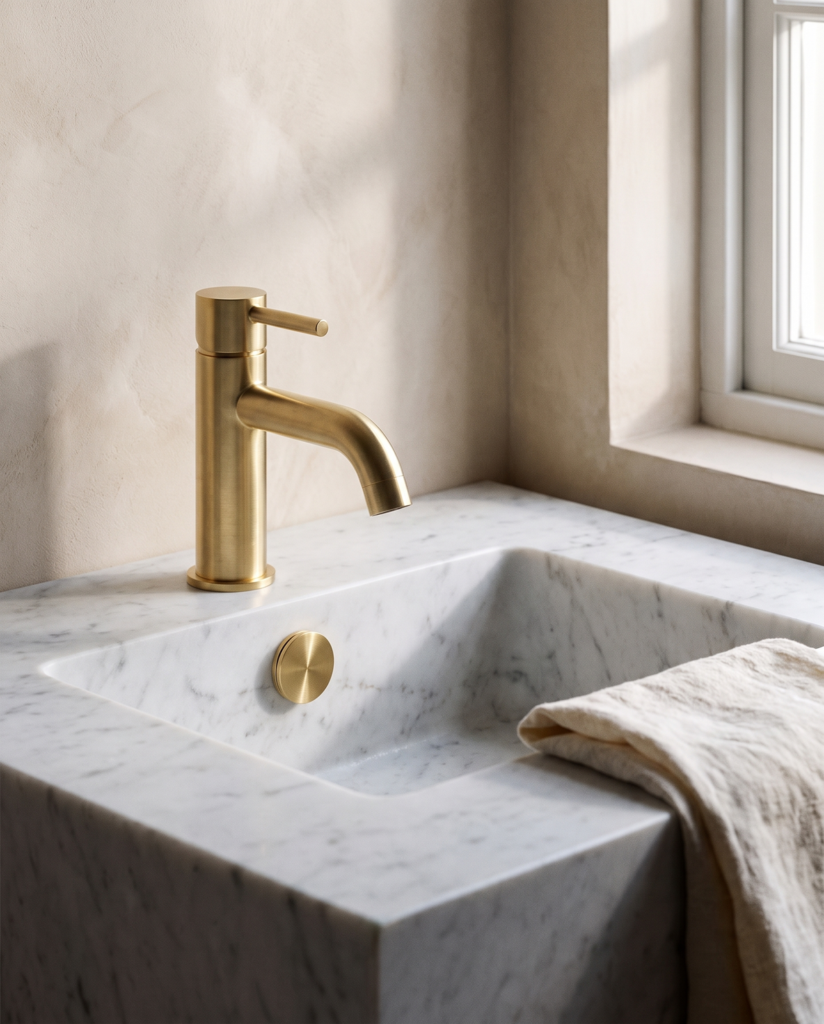 Verso 1.25 in Brass Basin Overflow Cover