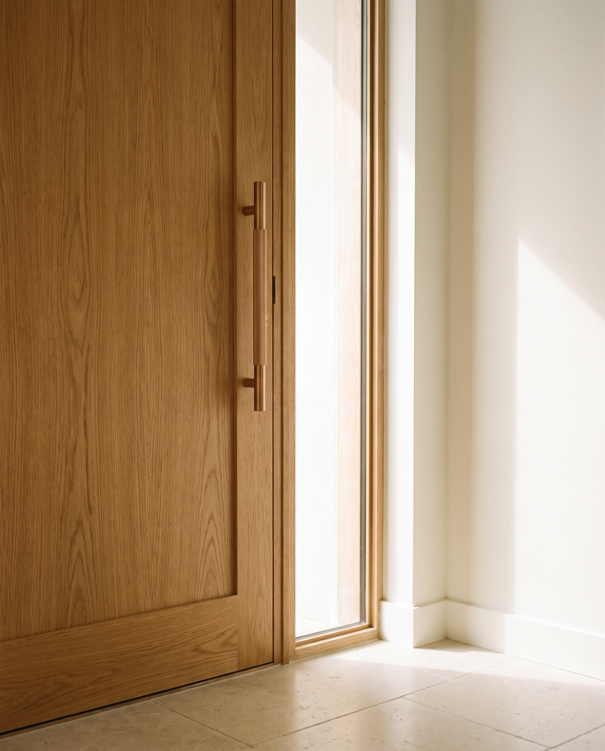 Orfeo Knurled Architectural Door Pull