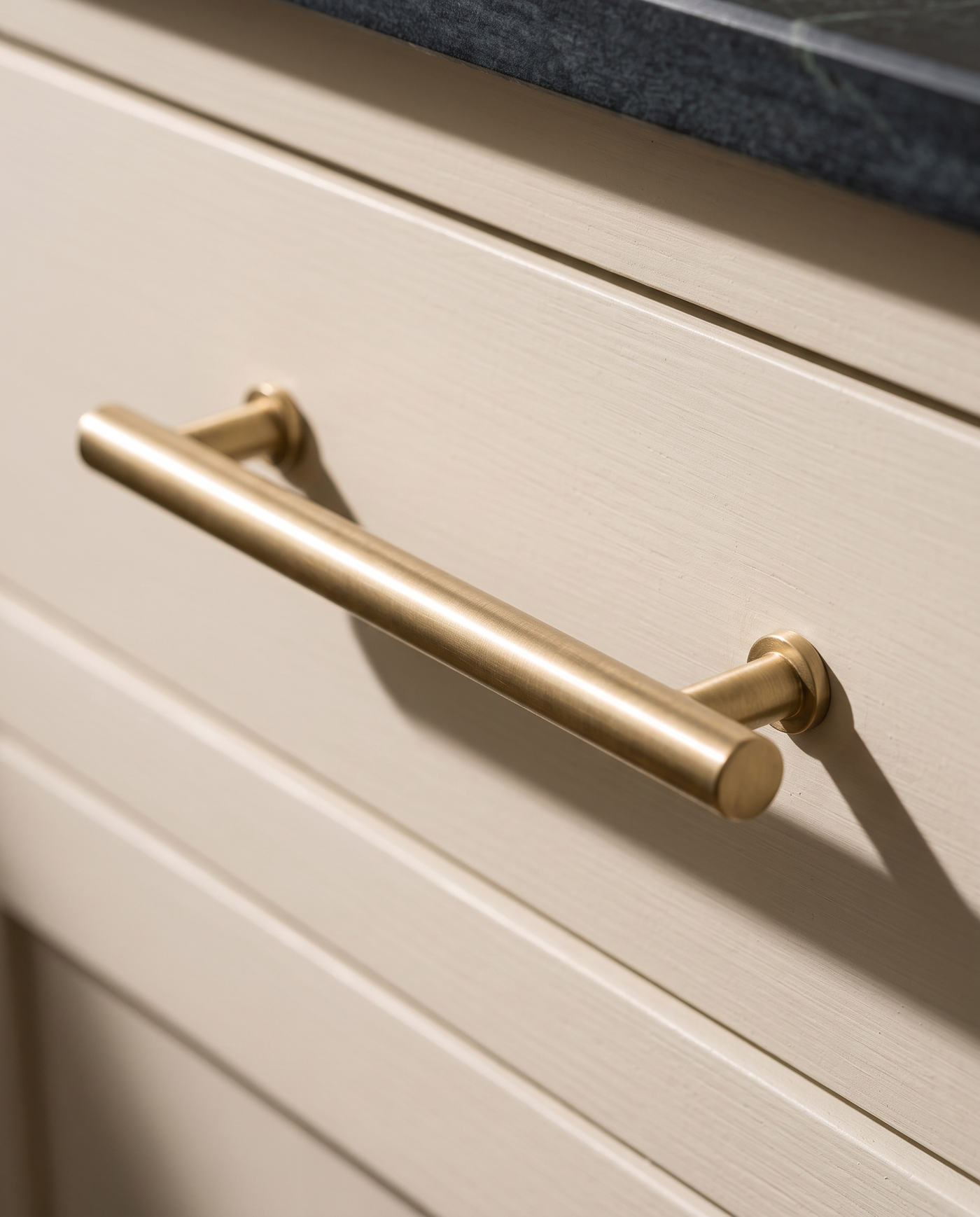 Tondo Round Solid Brass Cabinet Family