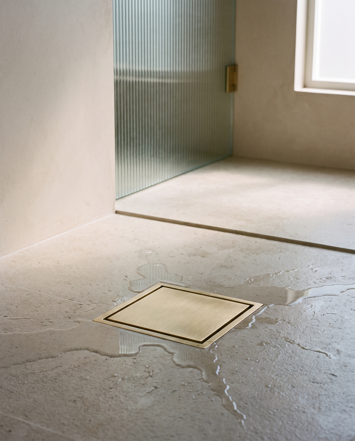 Selva Square Brass Floor Drain