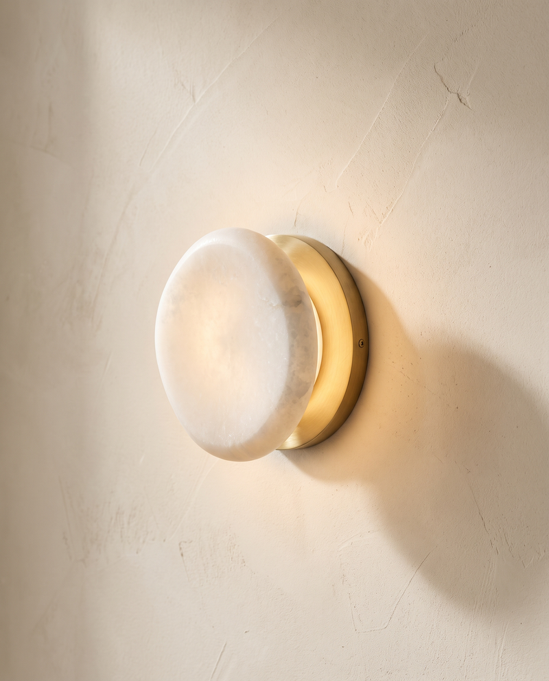 Sasso Alabaster Wall Light