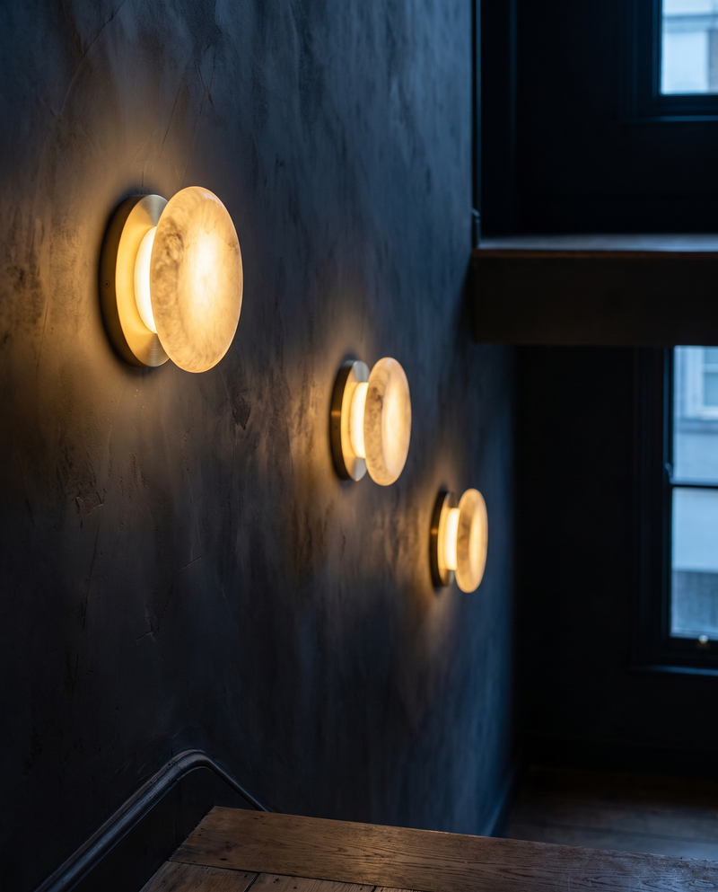 Sasso Alabaster Wall Light