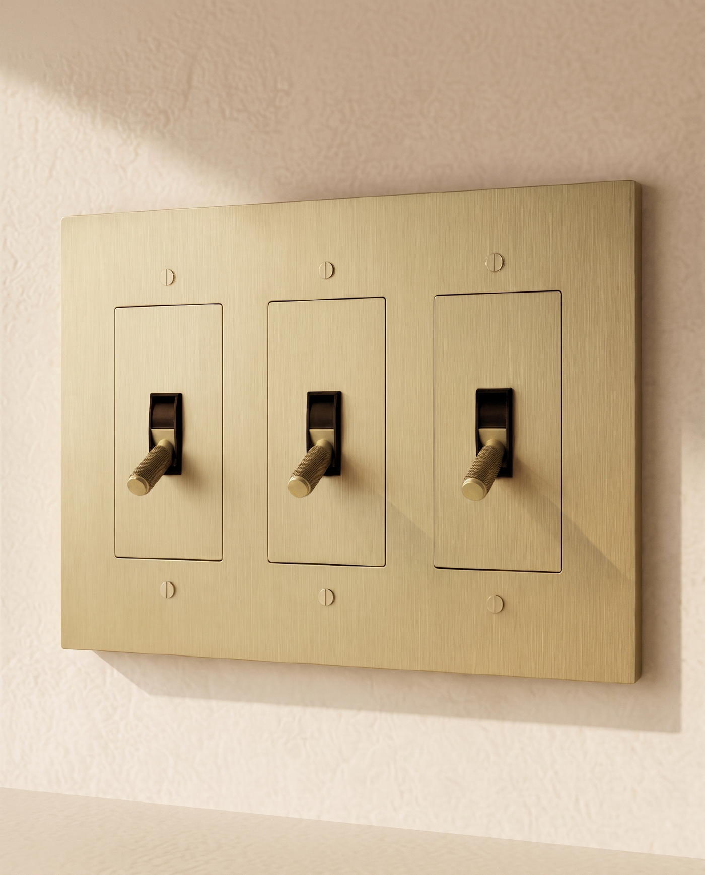 Brio Brass Toggle Switch