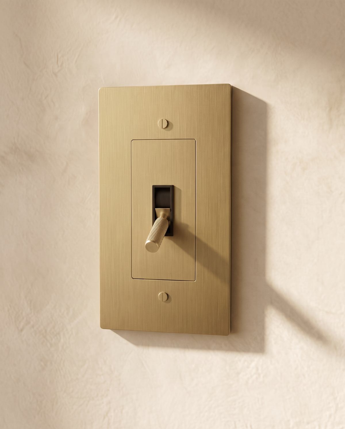 Brio Brass Toggle Switch
