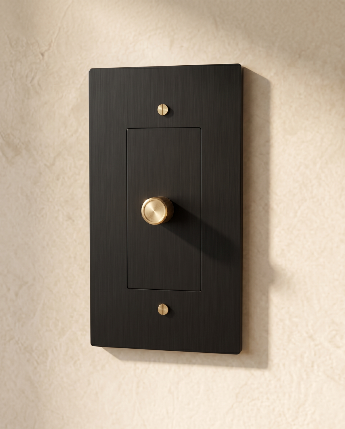 Brio Brass Rotary Dimmer