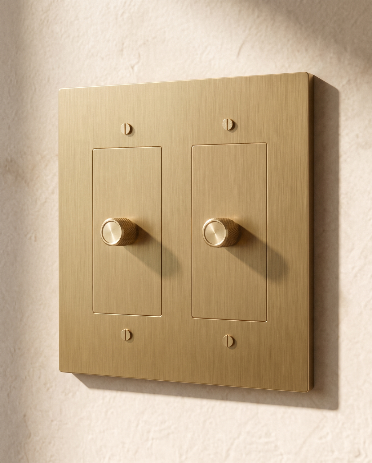 Brio Brass Rotary Dimmer