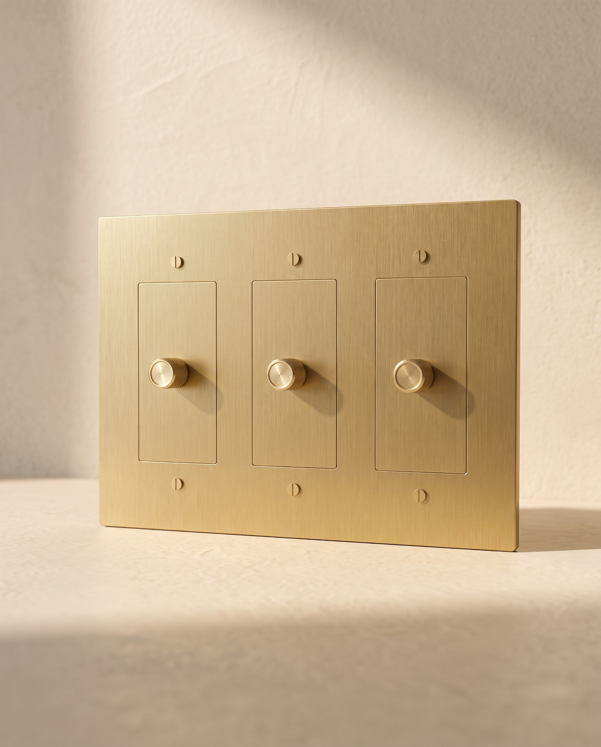 Brio Brass Rotary Dimmer