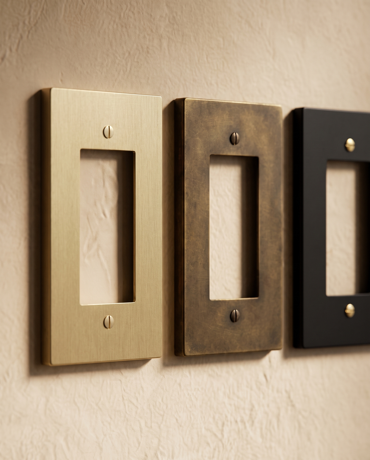 Brio Brass Plate 6 Piece Sample Kit