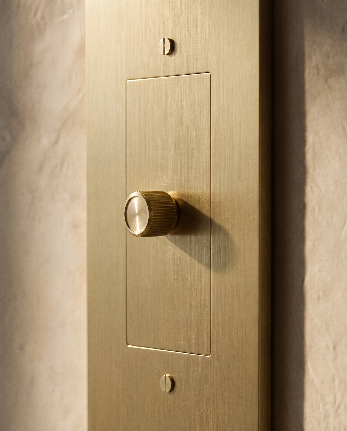 Brio Brass 3 Way Rotary Dimmer