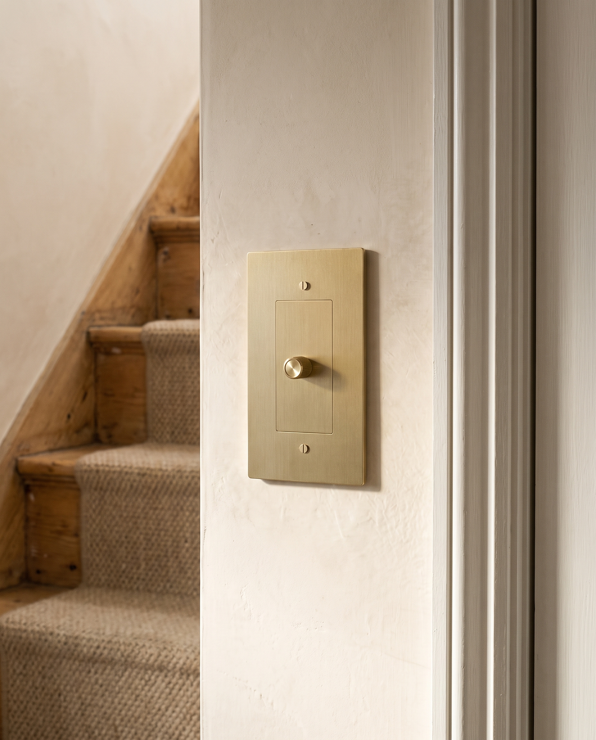 Brio Brass 3 Way Rotary Dimmer