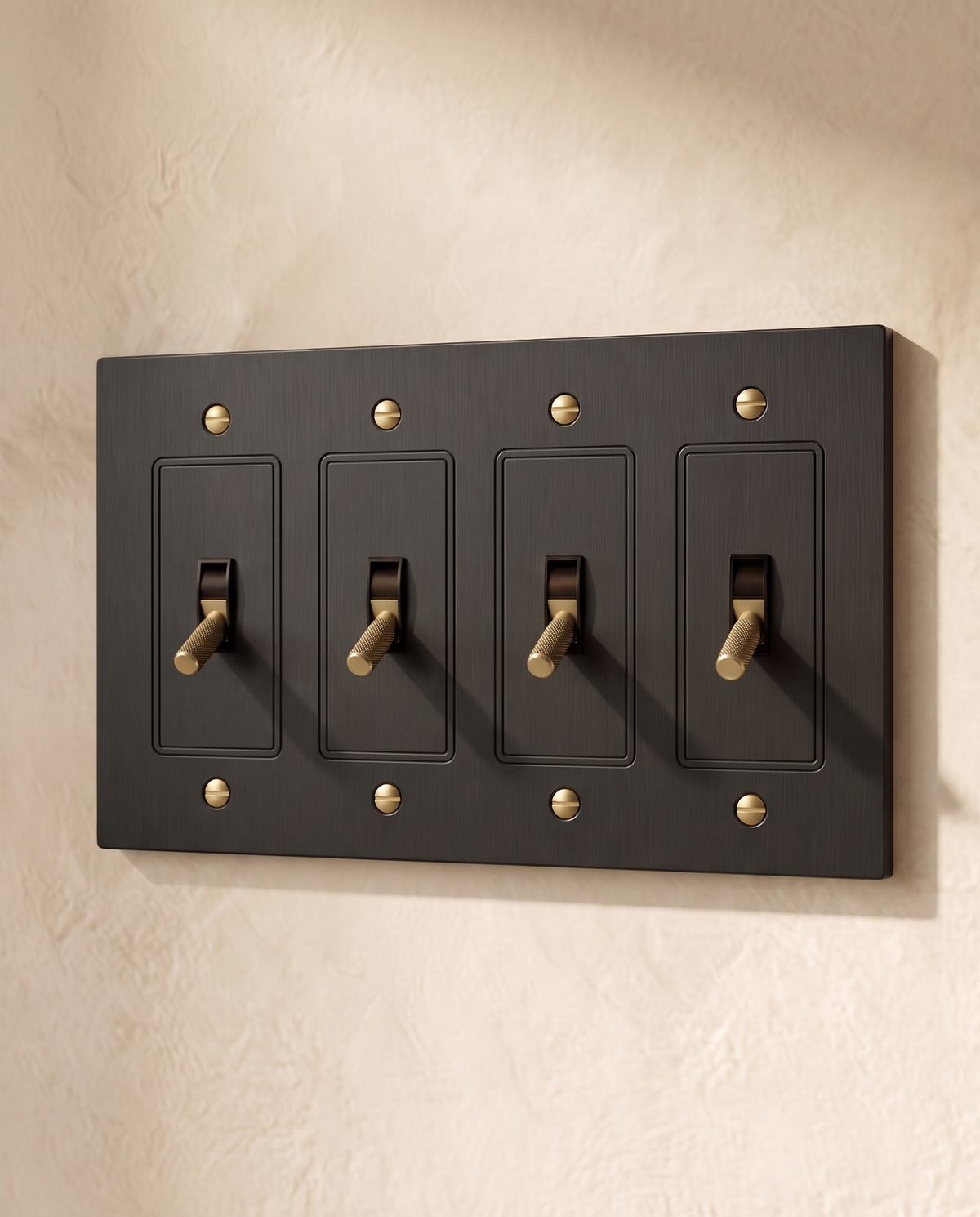 Brio Brass Toggle Switch