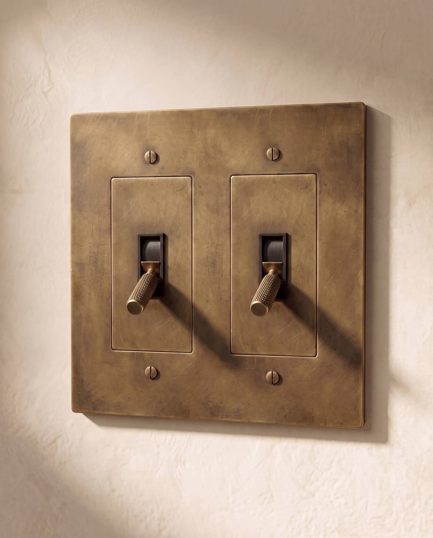 Brio Brass Toggle Switch