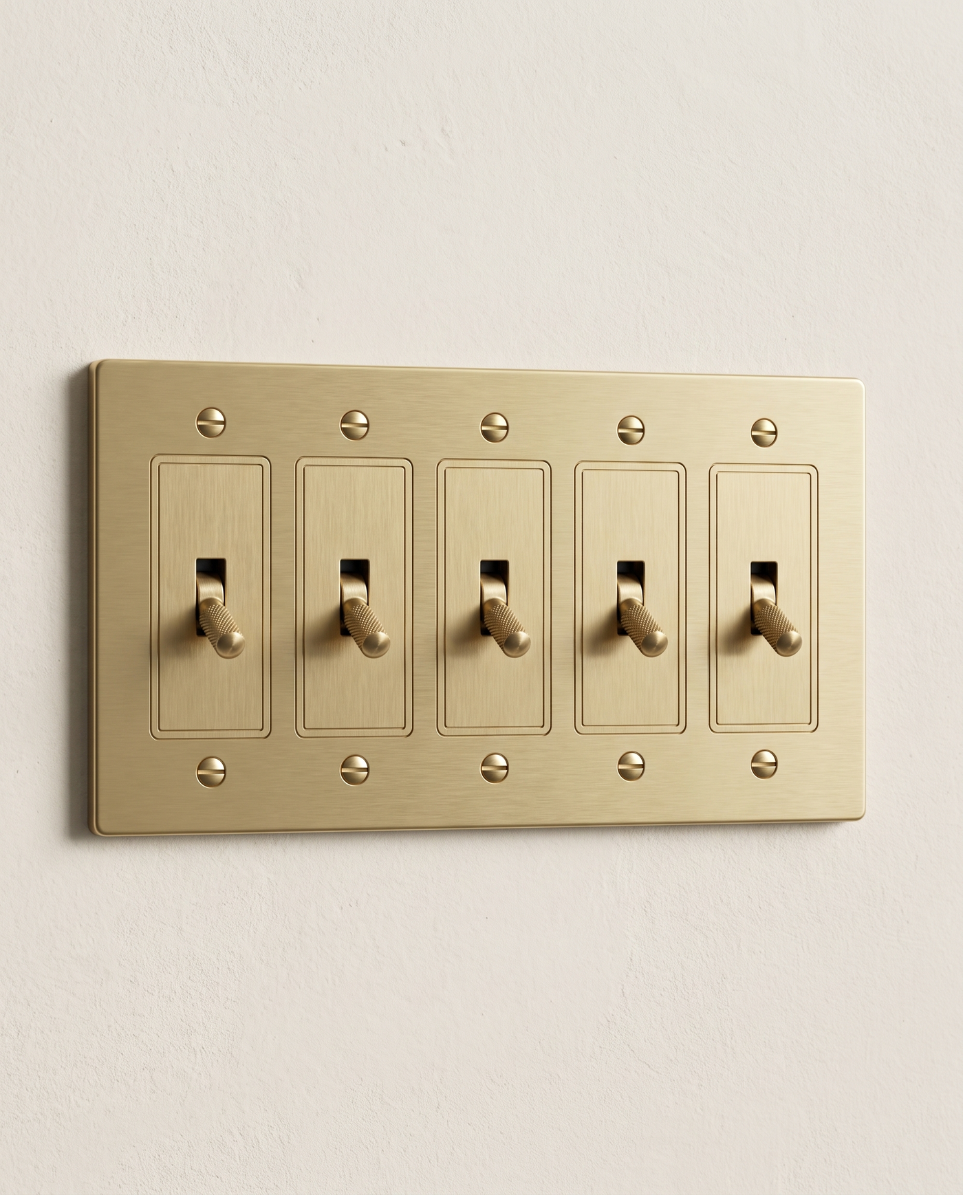 Brio Brass Toggle Switch