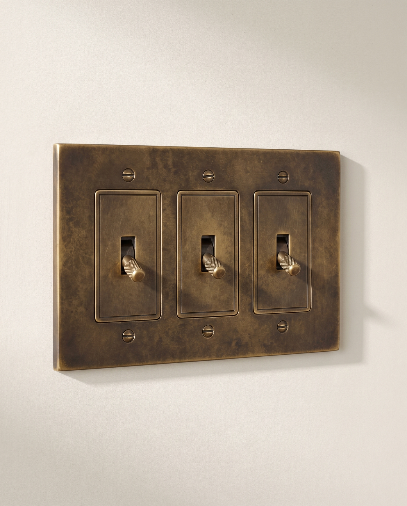 Brio Brass Toggle Switch