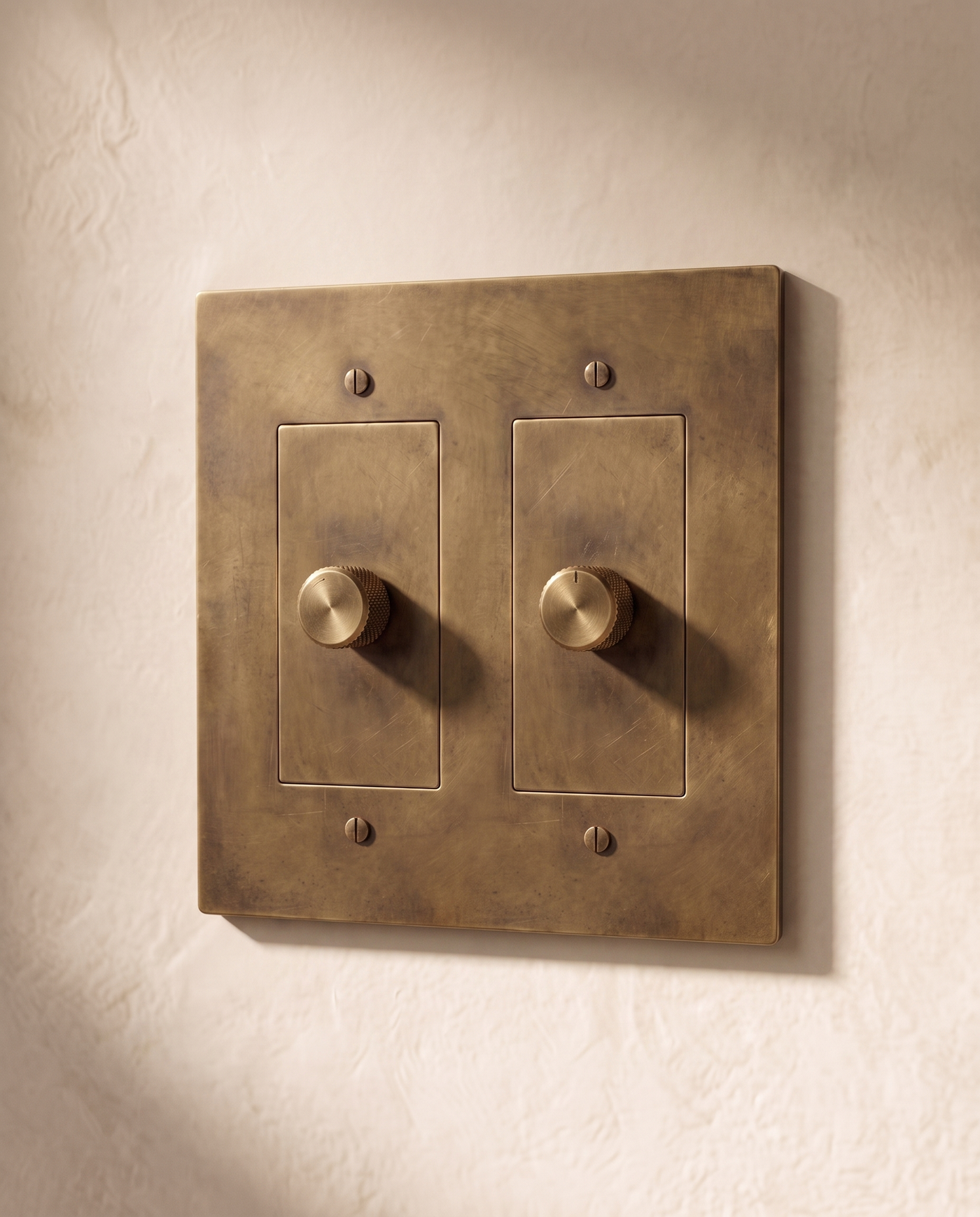 Brio Brass Rotary Dimmer