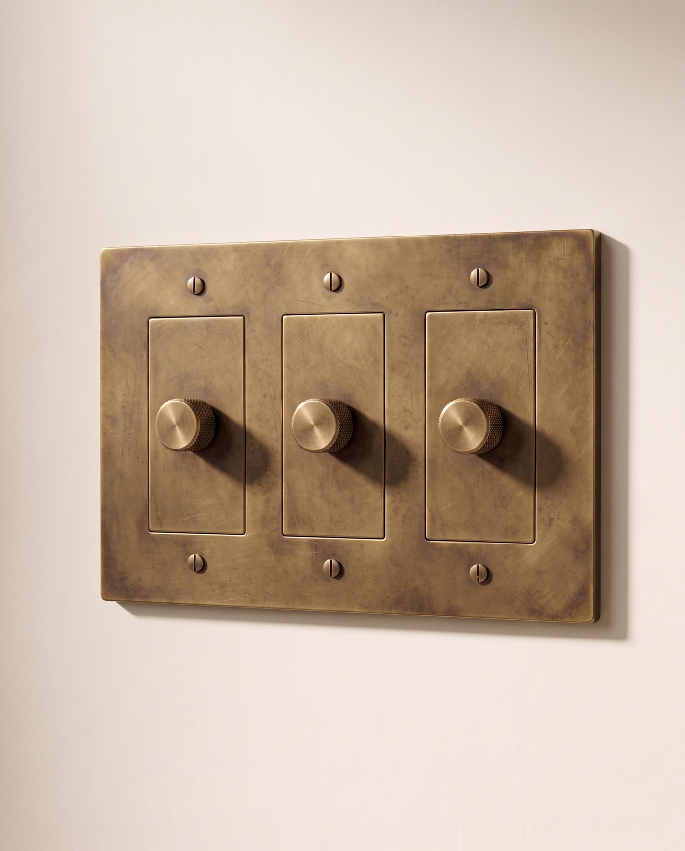 Brio Brass Rotary Dimmer
