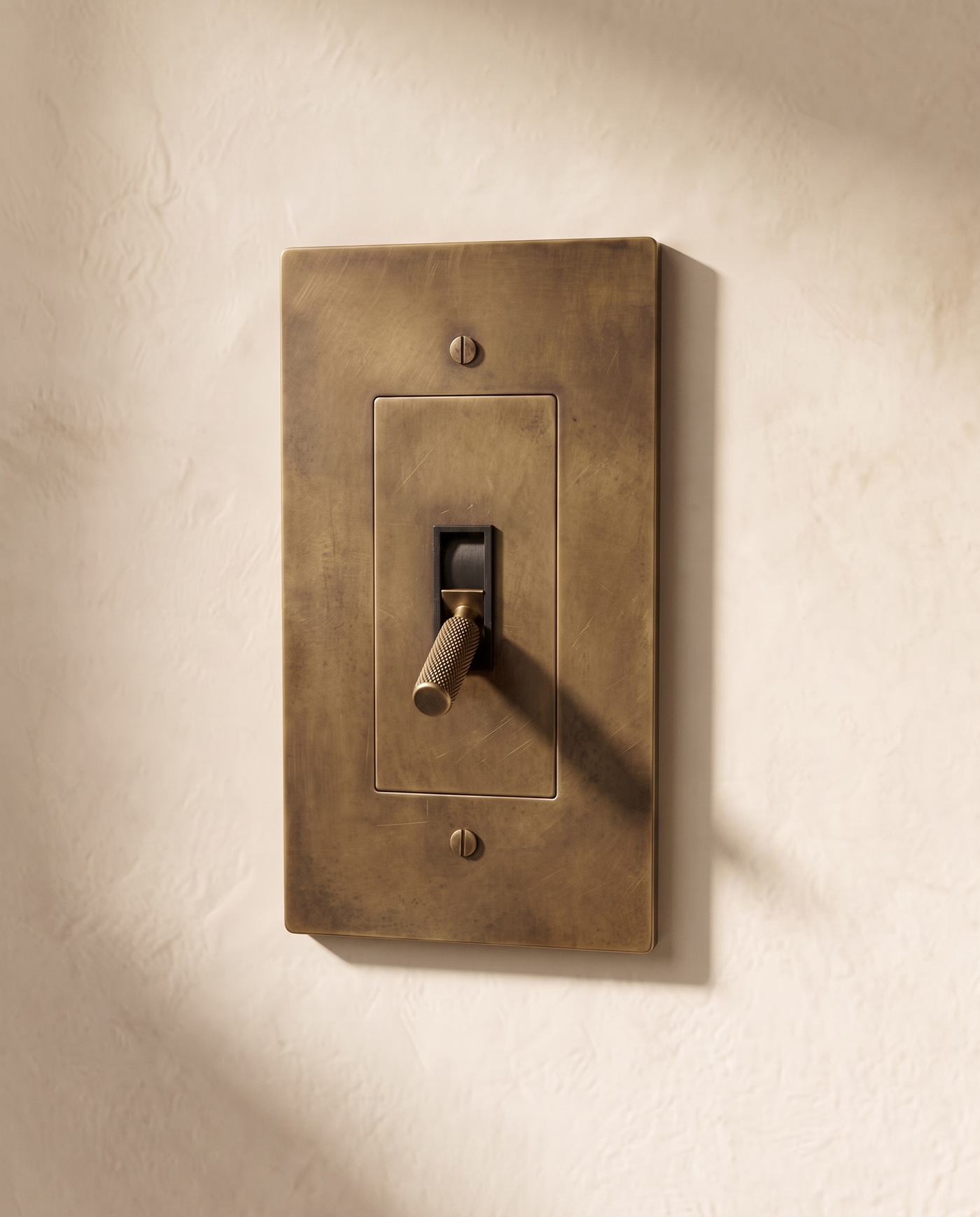 Brio Brass 4 Way Toggle Switch